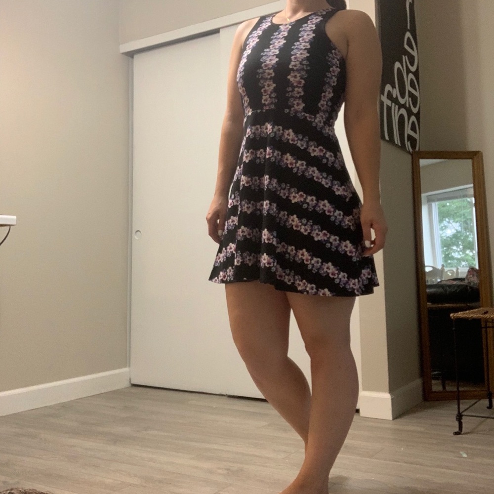 Floral Skater Dress